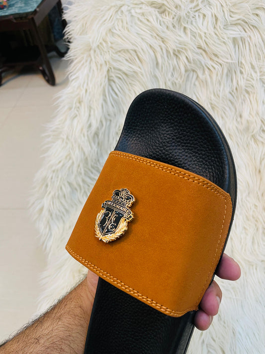 ROYAL suede Slide 👑(Heated for winters)